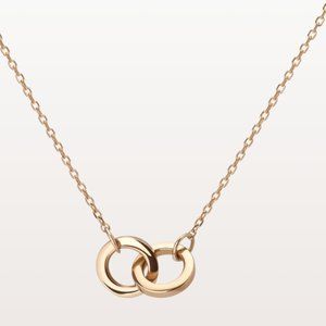 AURATE gold vermeil connection necklace